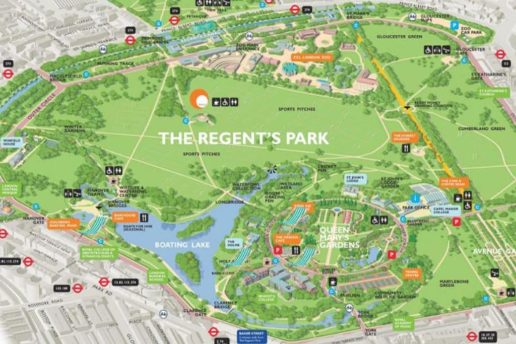 لندن Comfy 1Br Flat V Close To Euston And Regent'S Park المظهر الخارجي الصورة